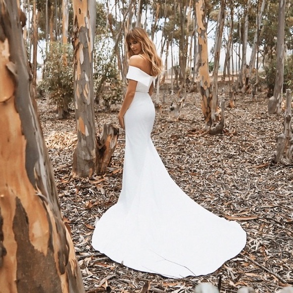 Never worn Vagabond Alpha wedding dress, size 12. - Picture 5 of 5